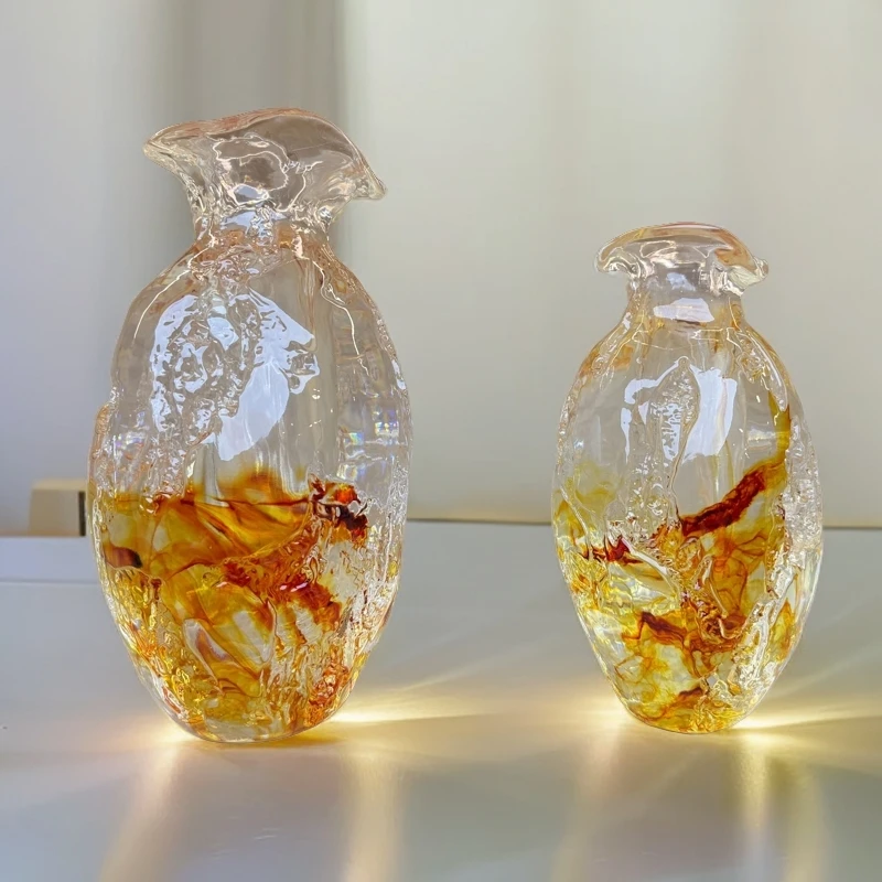 奢逸花瓶树脂摆件高级感创意客厅插花简约现代艺术装饰品轻奢家用