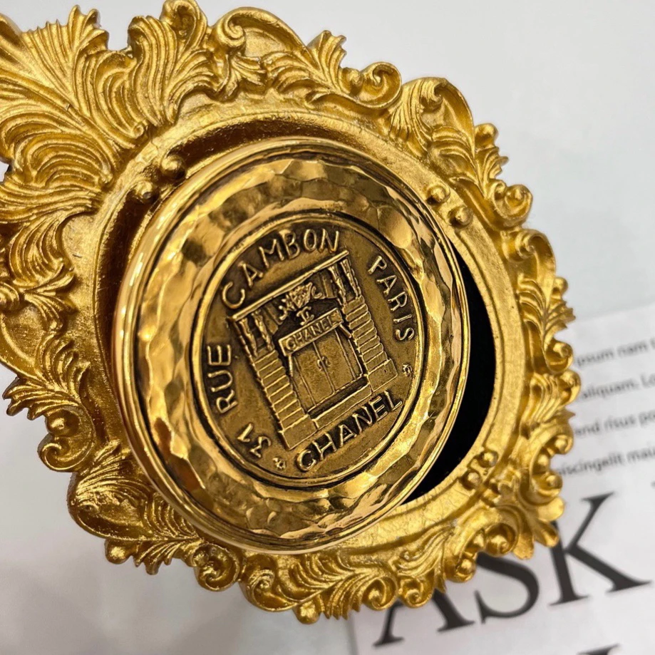 95新 Chanel/香奈儿 康鹏31号复古胸针
