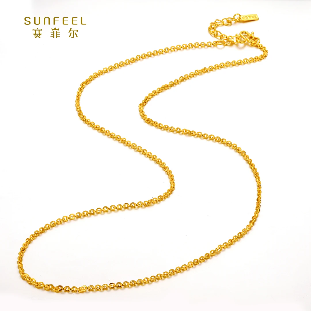 SUNFEEL/赛菲尔【十六店】足金999.9项链十字项链HX050010-2