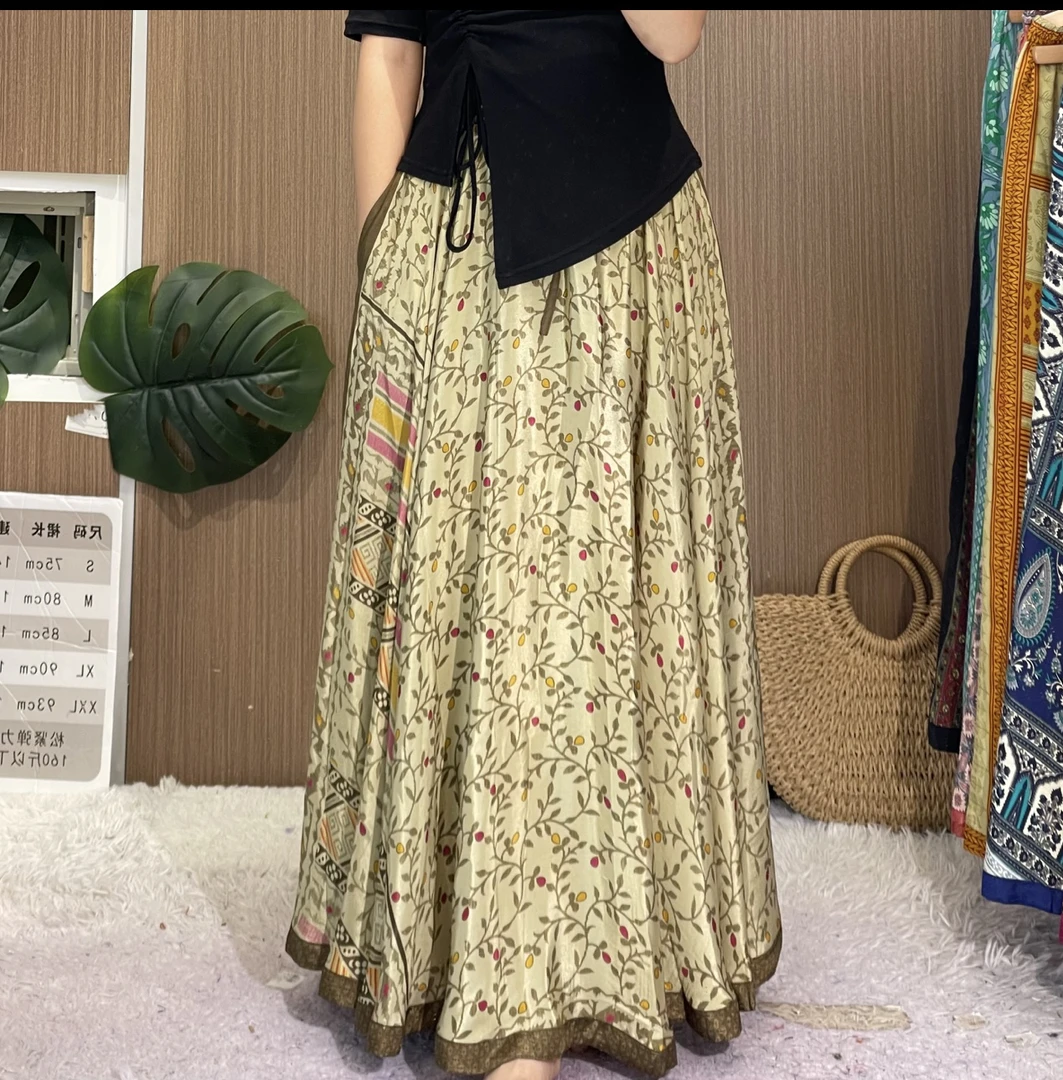 826 号 咖色 Aarani 尼泊尔高端大摆裙