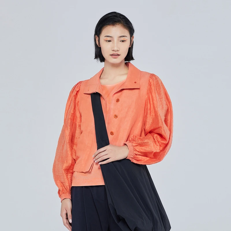 EXCEPTION例外休闲两穿短外套A120-O1A01