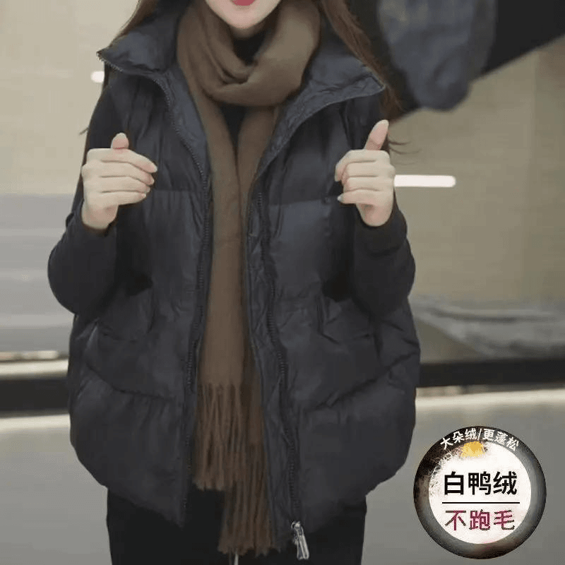 白绒羽绒马甲女短款2023秋冬新款爆款宽松外穿马夹背心坎