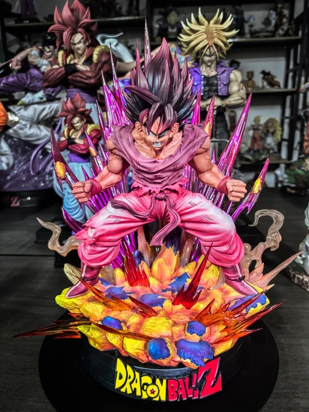【现货】cdk界王拳 1/6龙珠手办 场景大地台树脂翻模雕像