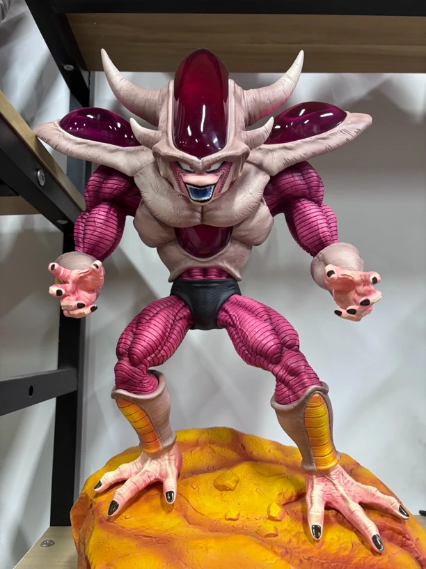 【现货】白洞弗利萨三形态 漫画色带地台 1/6龙珠手办 树脂翻模雕像