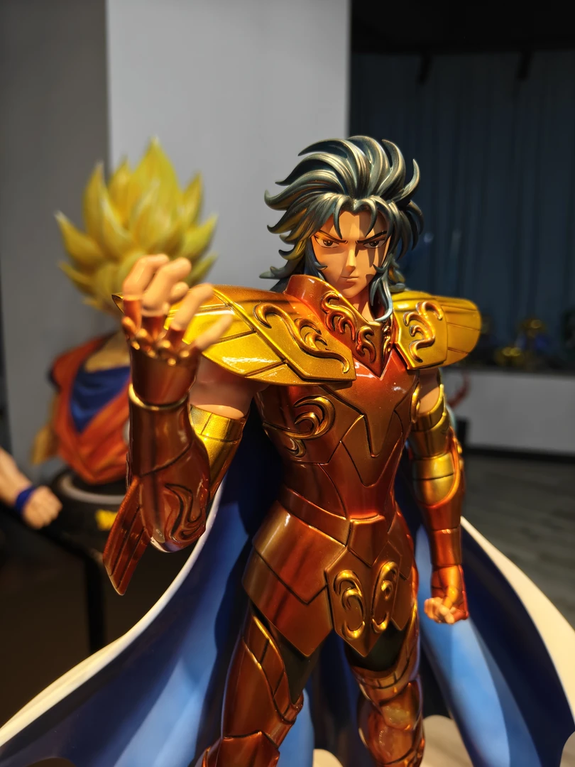 【现货】foc加隆 树脂GK翻模雕像 手办 1/6双头雕 圣斗士星矢 撒加