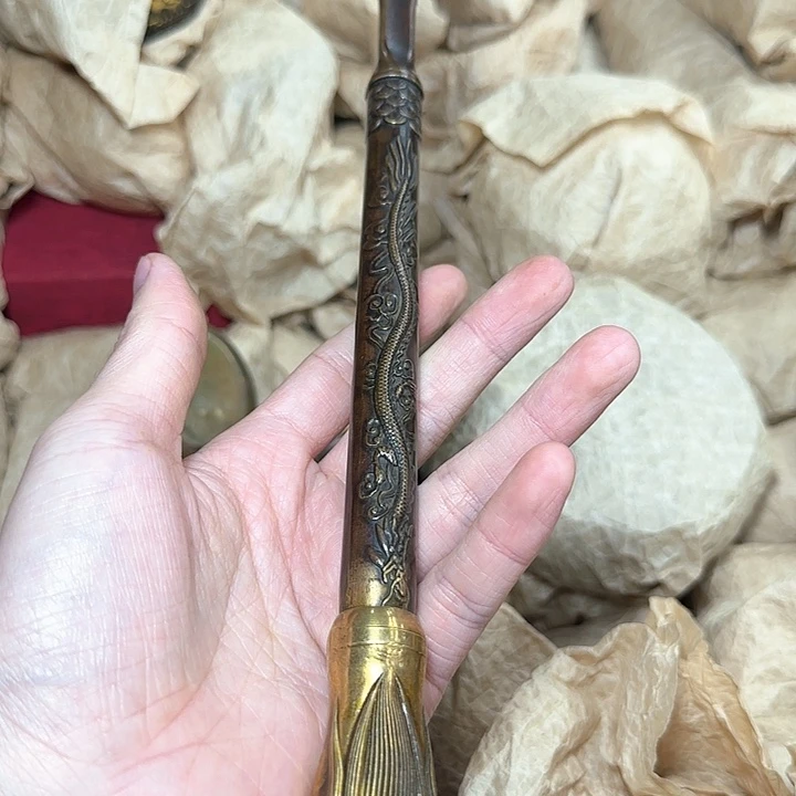 铜质工艺把玩摆件