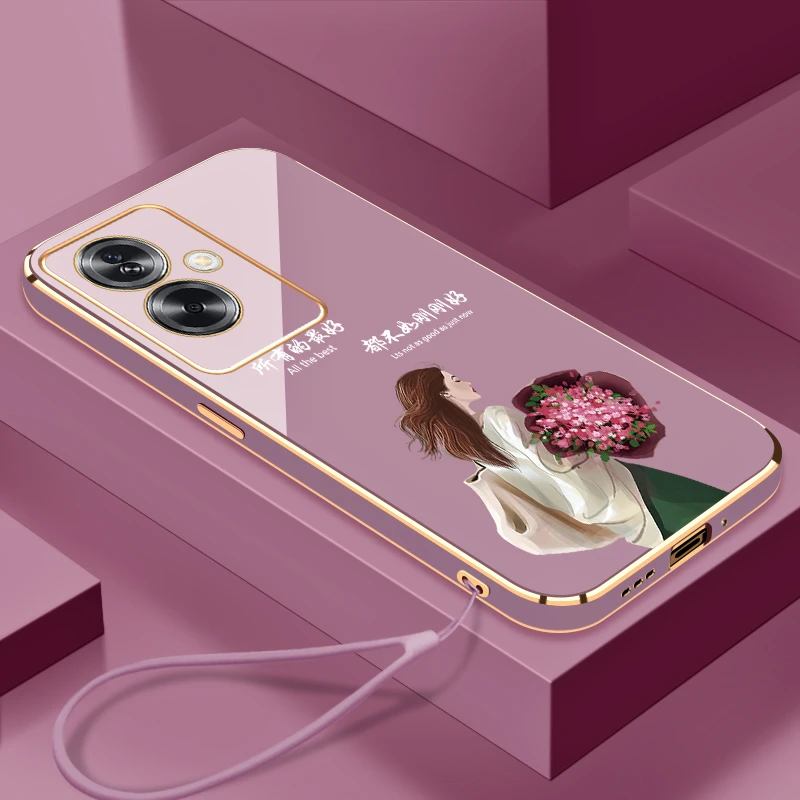适用于OPPOA2手机壳生活是自己的全包镜头硅胶防摔电镀软壳