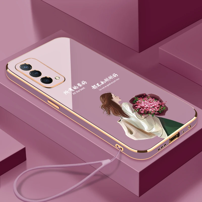 适用于OPPOK9手机壳生活是自己的全包镜头硅胶防摔电镀软壳