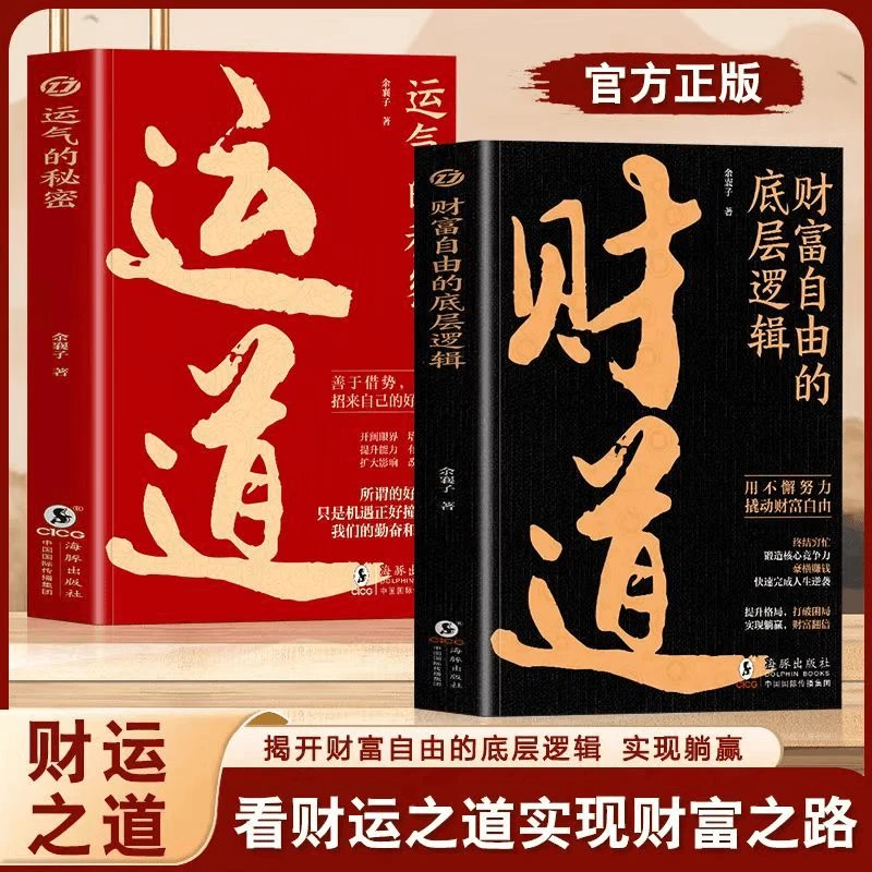 运道运气的秘密 财道财富自由的底层逻辑 财与运的结合思维方法书