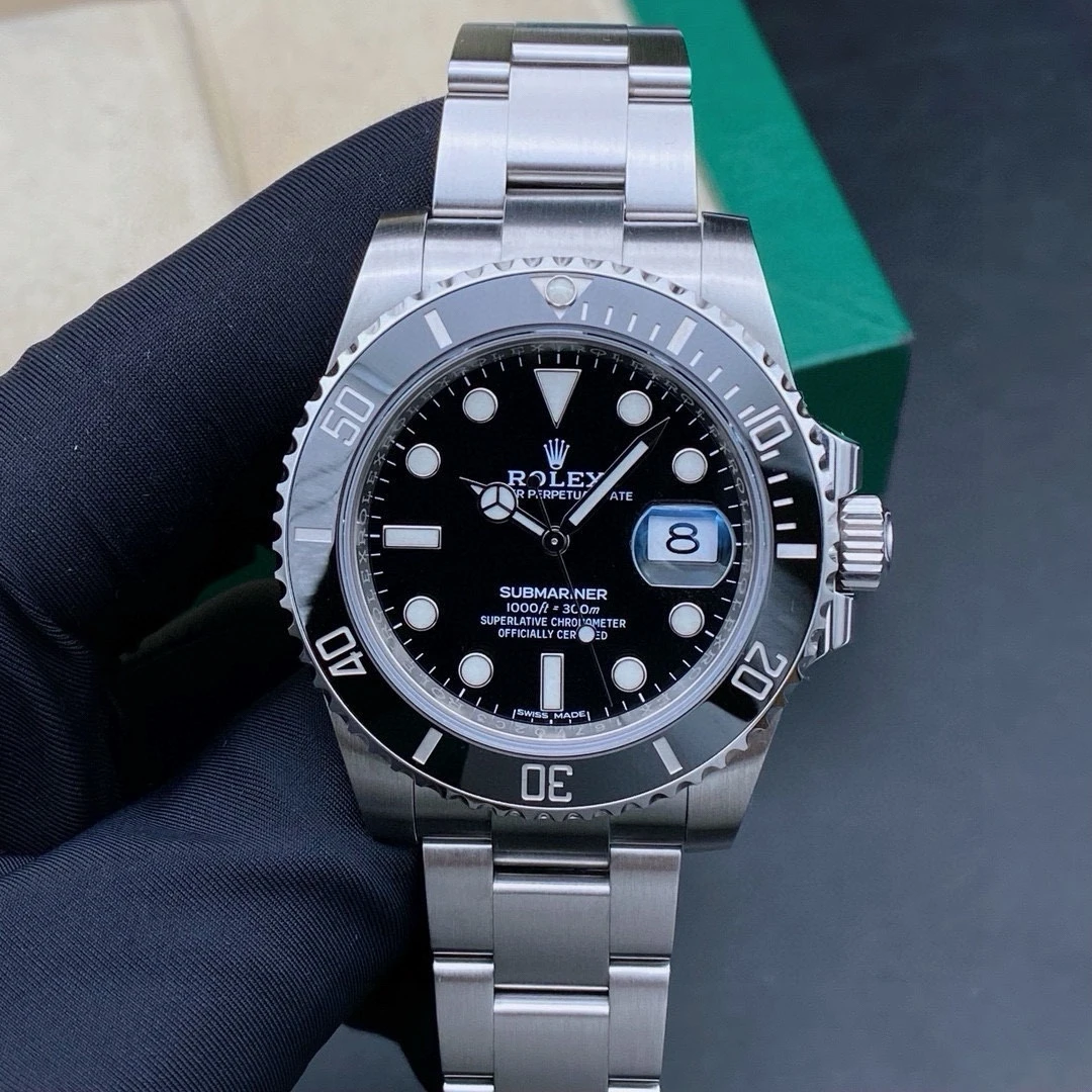 99新 Rolex/劳力士 潜航者116610/黑盘/机械男表/20年全套/表径40