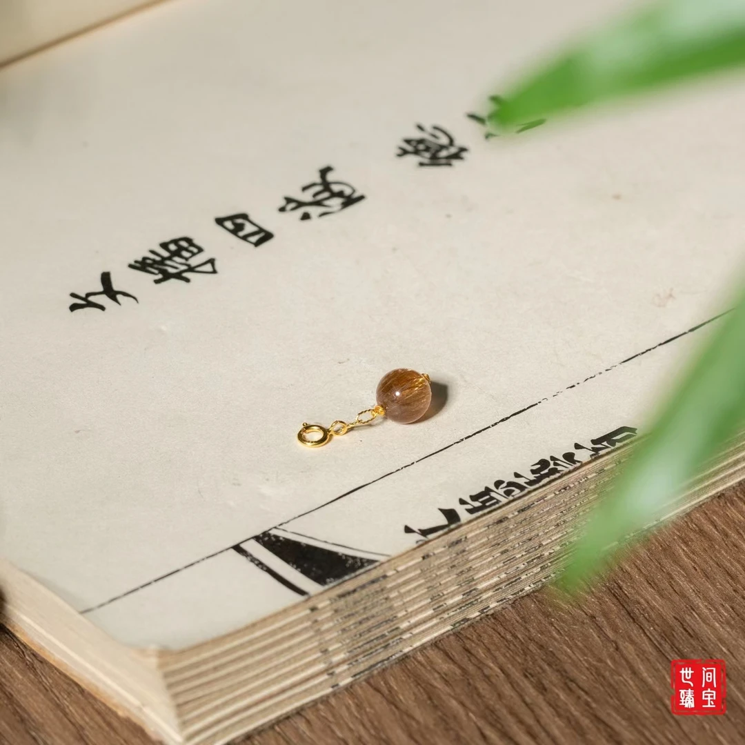 【世间臻宝】18K金猫眼铜顺DIY滴流/Q0134/多样性发一件