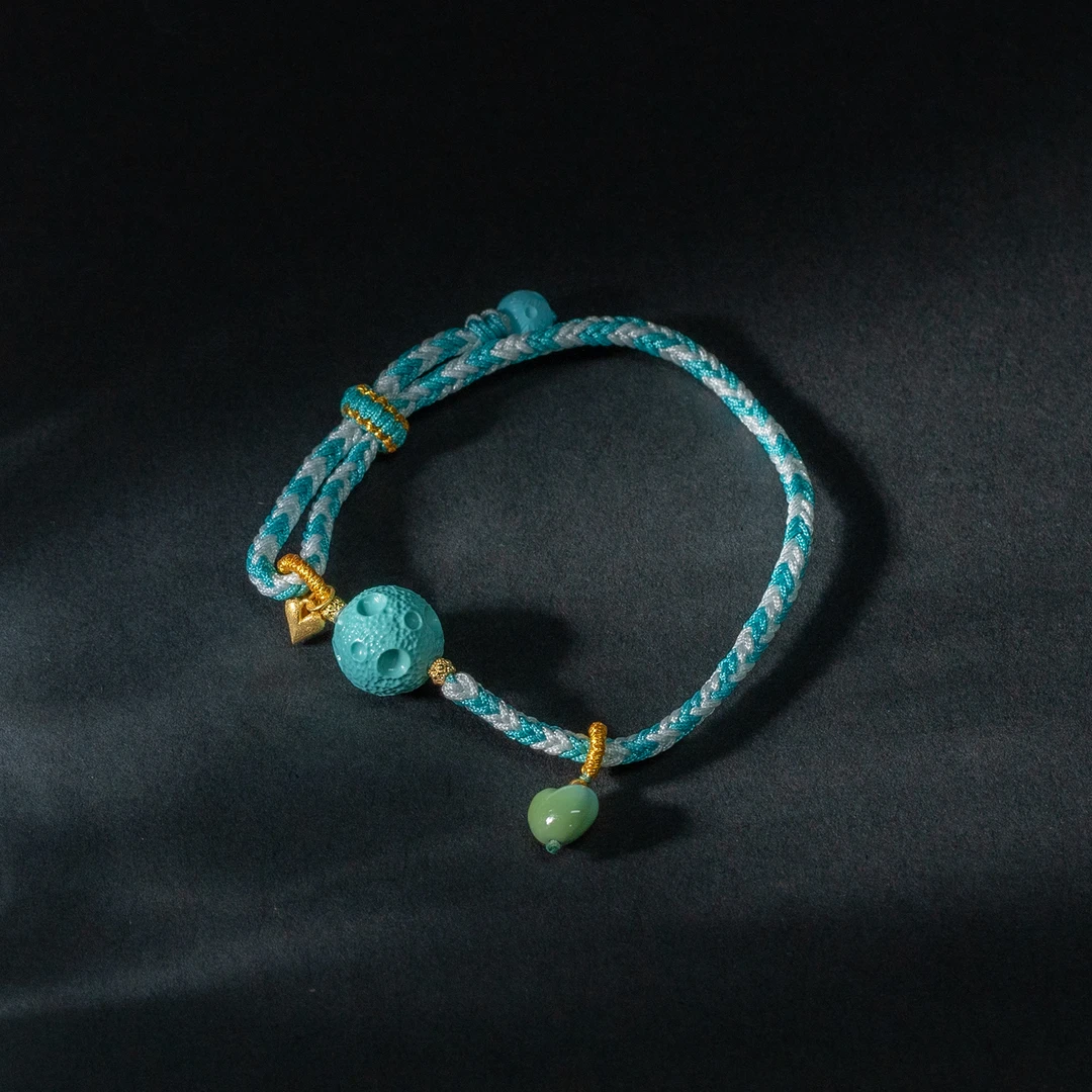 【世间臻宝周年庆】18K绿松星球DIY手绳/Q1070/多样性发一件/3