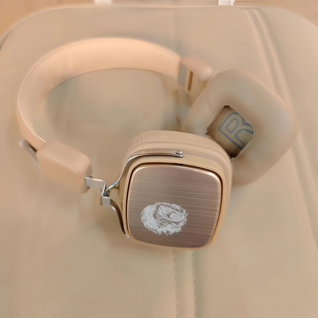 APESONIC L6卡其色 包耳蓝牙耳机无线自由切换头戴式折叠手机充M