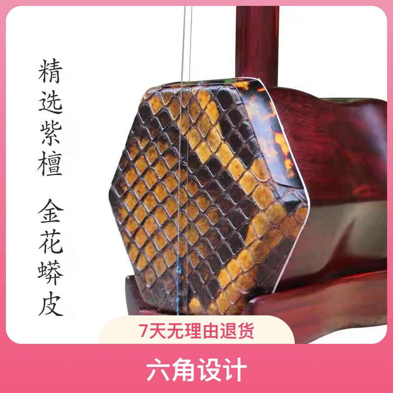 专业演奏紫檀二胡