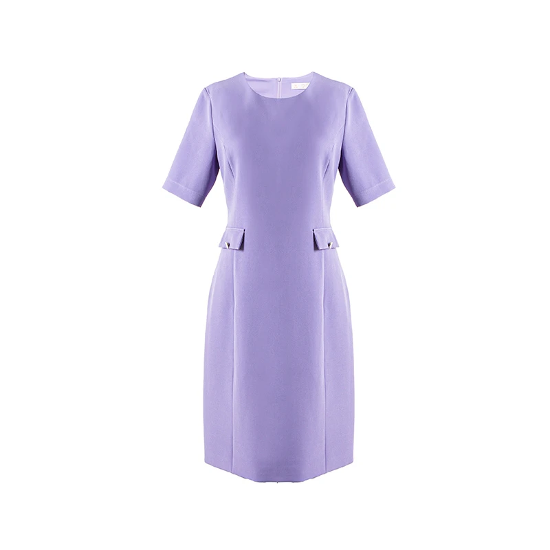 【夏季新品】DZ24-43修身夏季新款女装连衣裙设计师气质显瘦时尚