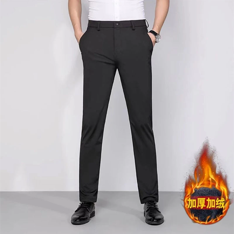 【悠悠专属】男士高弹力加绒加厚休闲裤免烫商务男士长裤 262 #