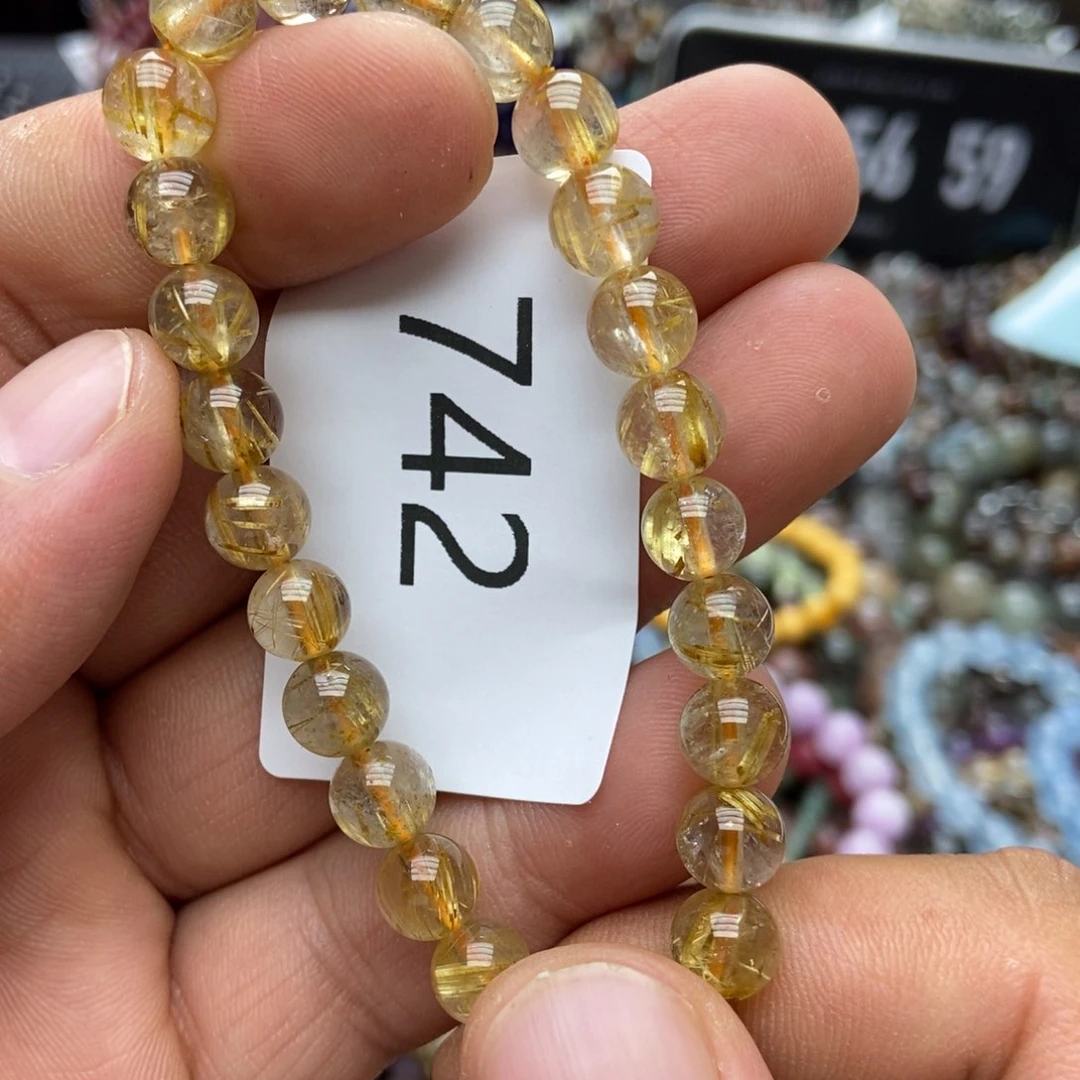 水晶手链未镶嵌多样性发货，发一条