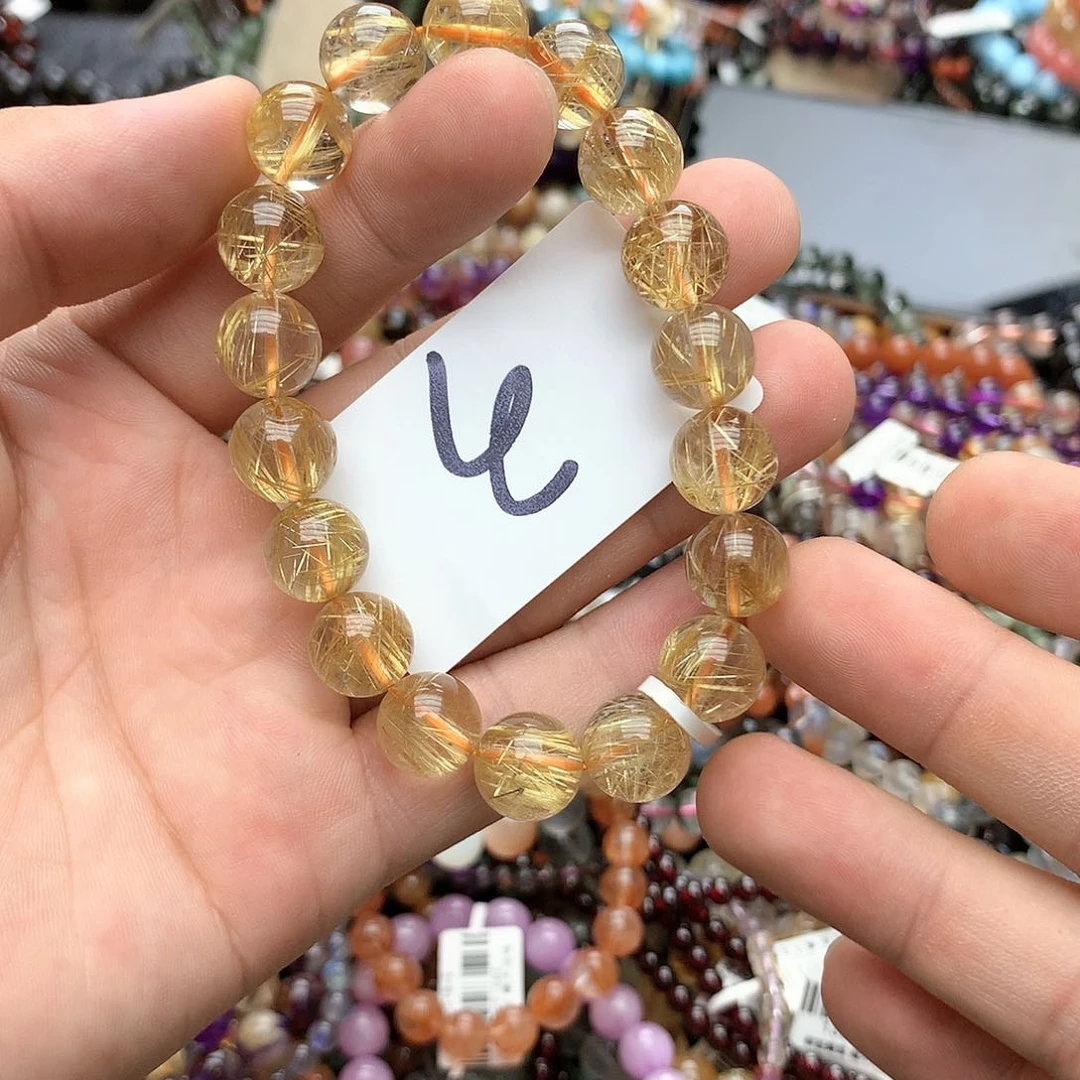 水晶手链未镶嵌小****说手链