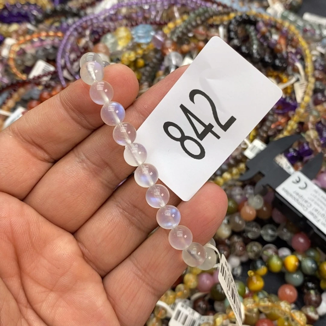 月光石手链未镶嵌手链