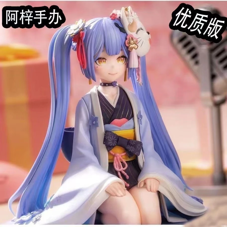 虚拟主播阿梓手办VUP和服跪姿美少女日本动漫模型二次元初音未来