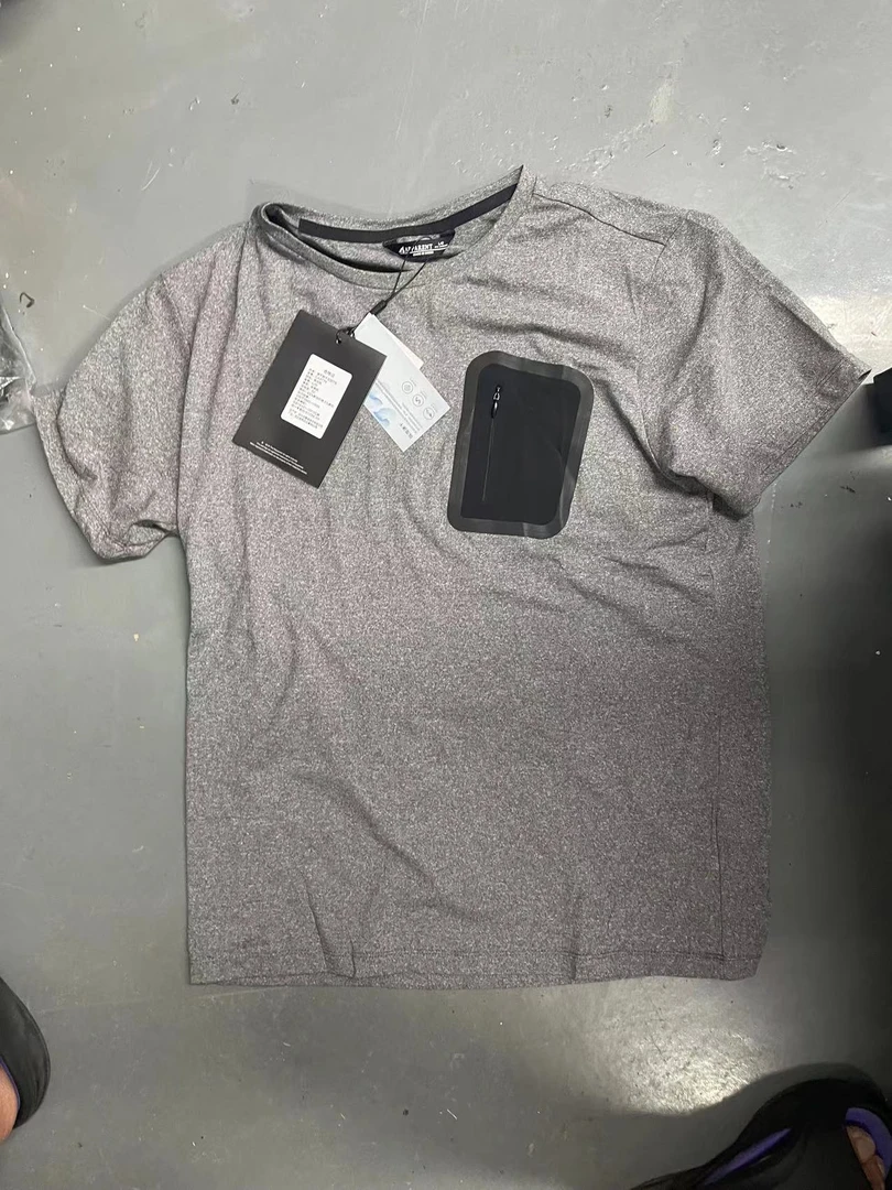 【弟桑款】T恤口袋拉链舒适休闲半袖上衣