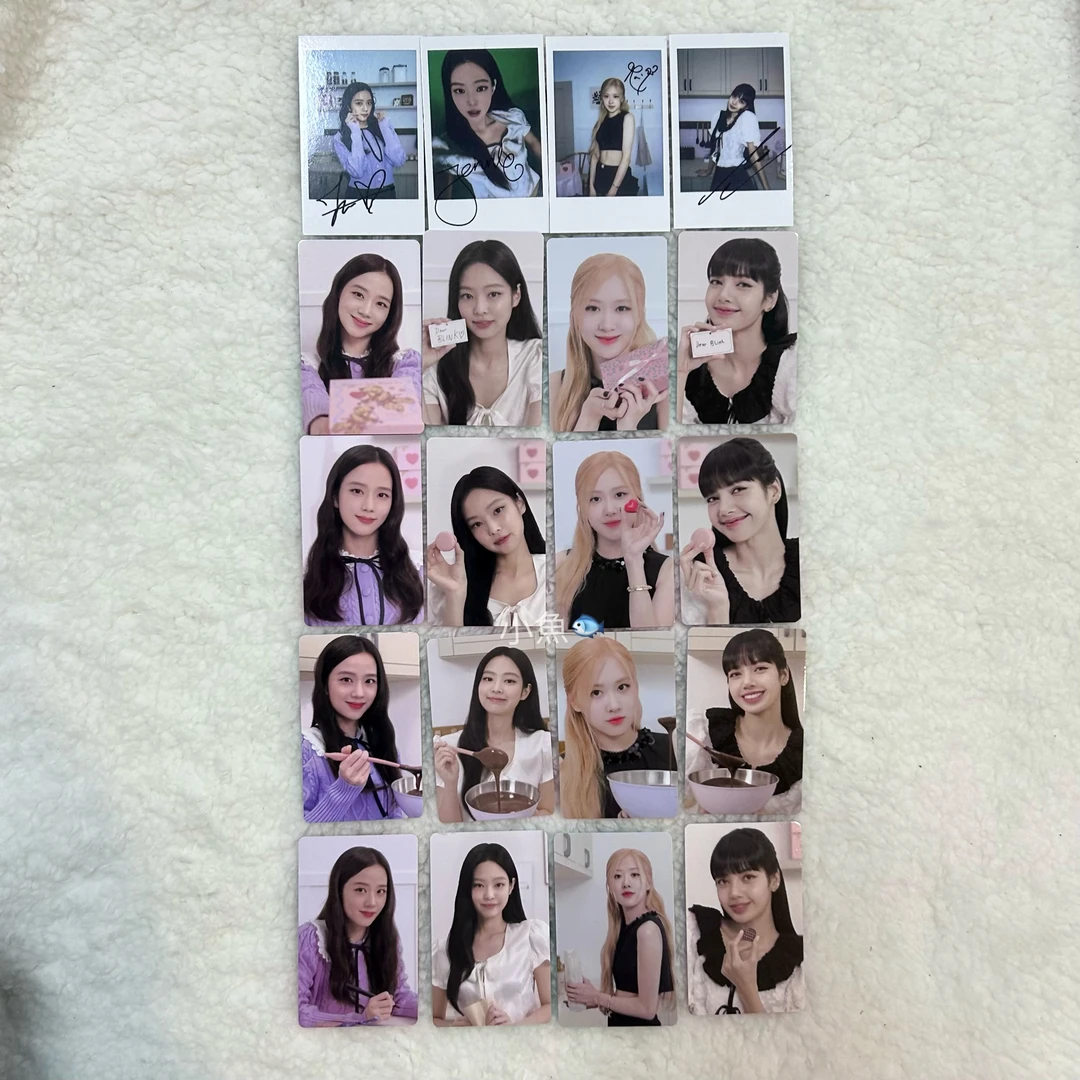 blackpink粉墨小卡抽抽乐ccl纯墨卡池金智秀金珍妮朴彩英Lisa