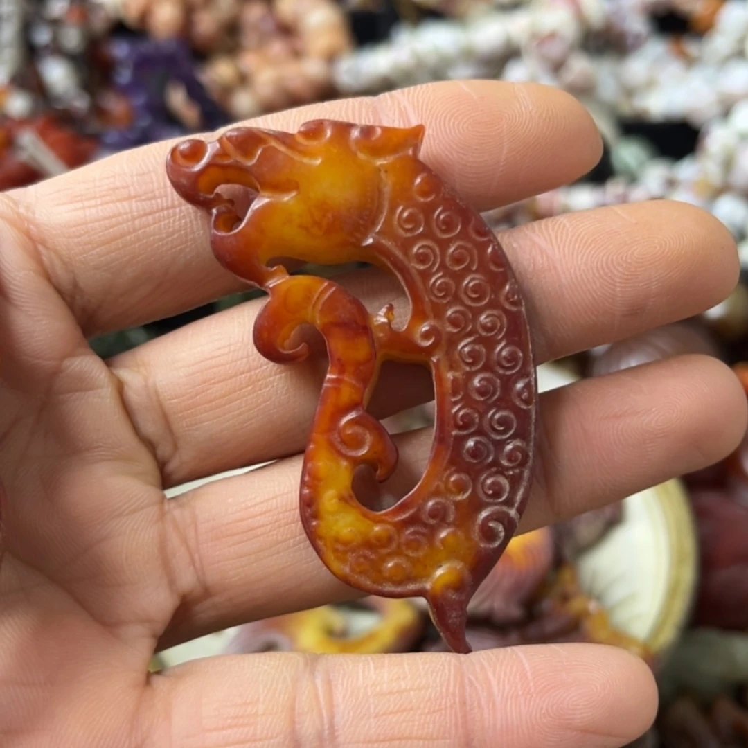 【闪购商品】和田玉(糖玉)颈饰未镶嵌浅*昀