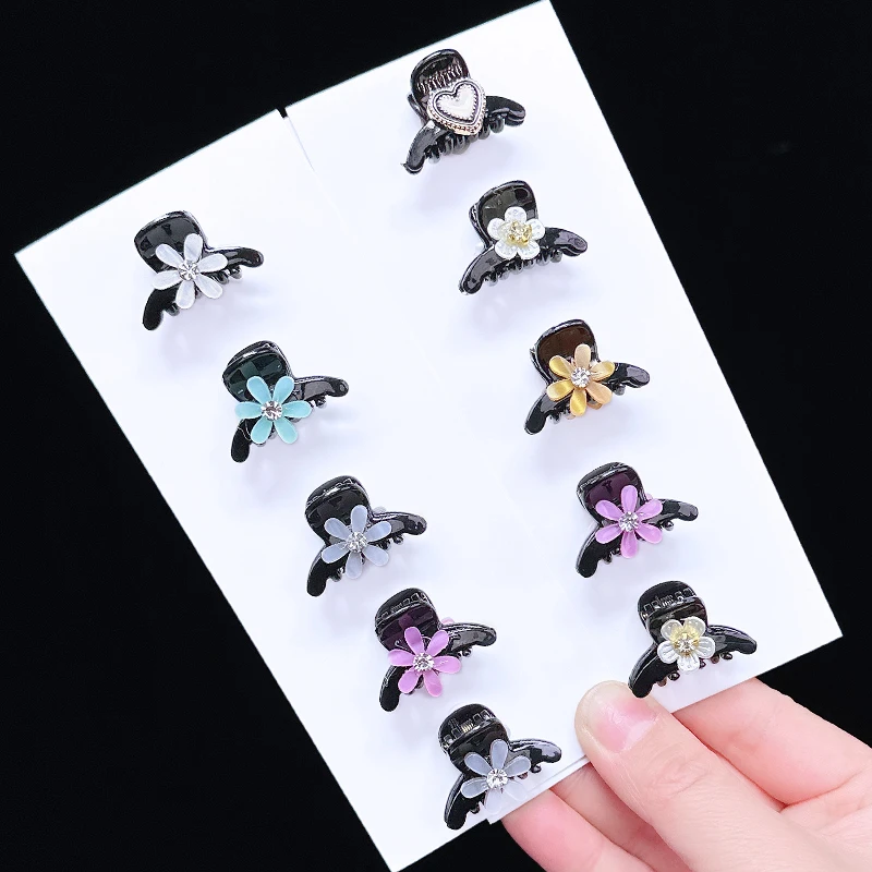 儿童花朵发夹女童抓夹婴幼儿小夹子宝宝不伤发发卡发饰小女孩头饰