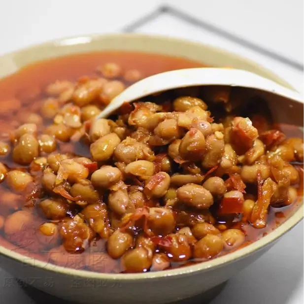 【大悟特产】农家自制酱豆香辣开胃拌面拌饭酱即食下饭菜瓶装酱豆