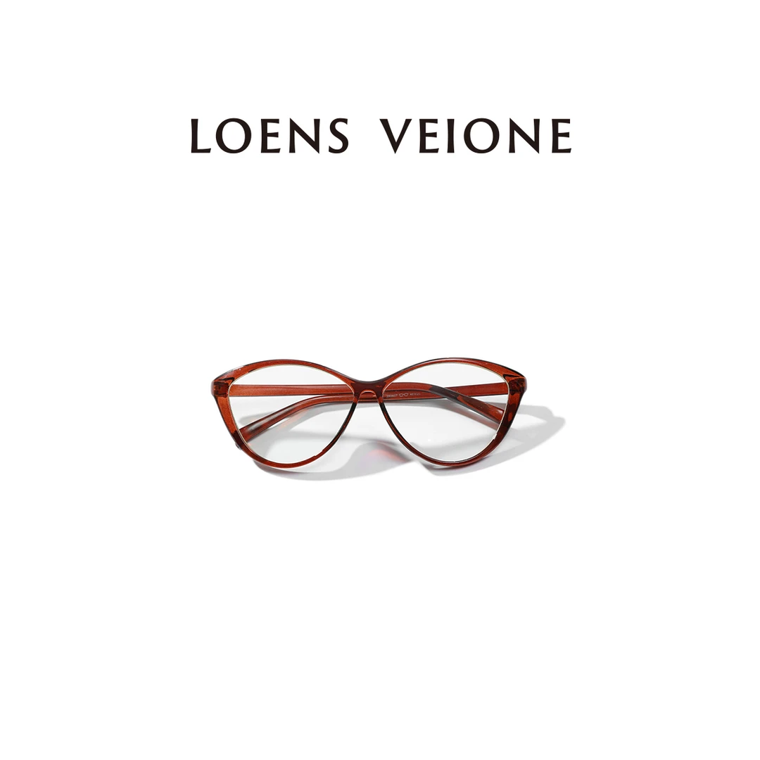 【时尚搭配】 欧美TR90防蓝光镜片可以配近视素颜复古24CVAY0002N