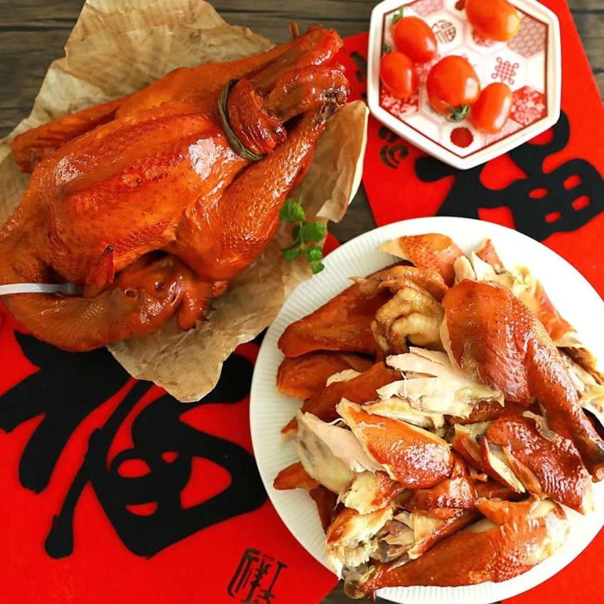 【传统熏鸡 整只鸡】古法熏制 三代老汤 咸香适中 老少皆宜