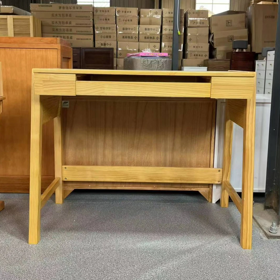 纯实木电脑桌学习桌家用办公桌