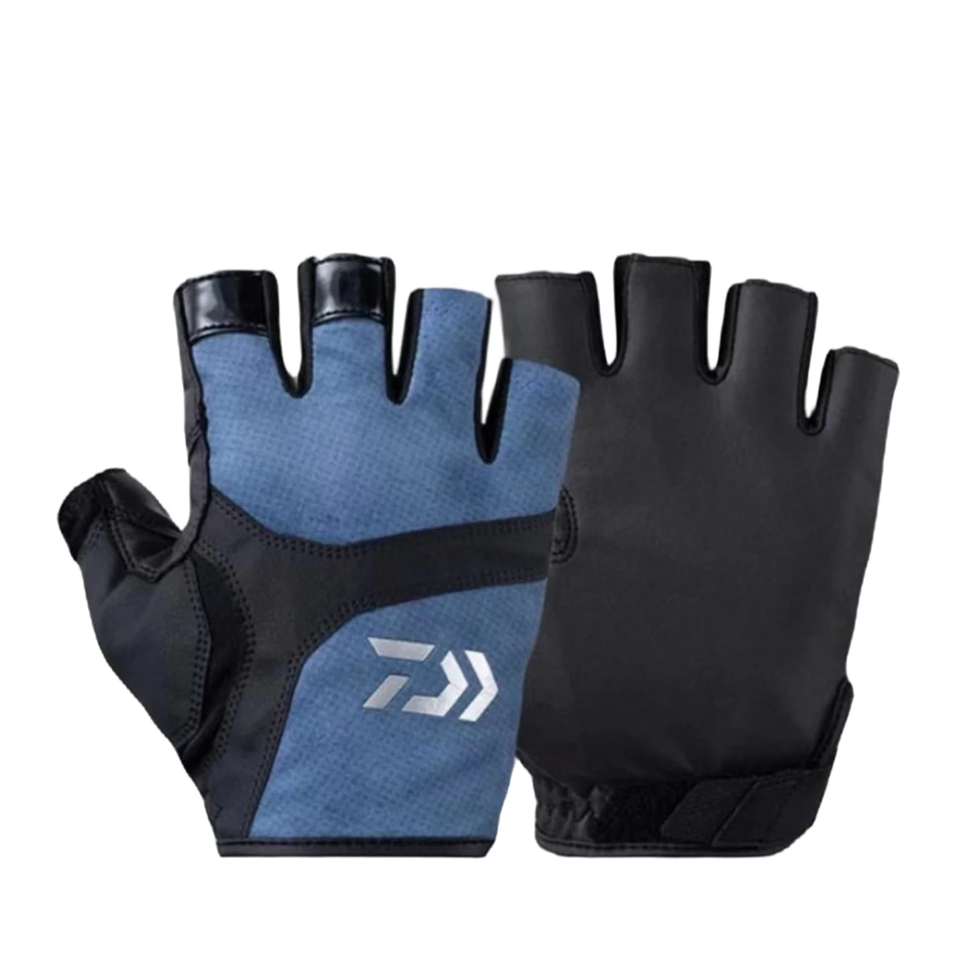 DAIWA/达亿瓦23款DG-8123高弹力泛用基础款路亚手套露3指/露5指