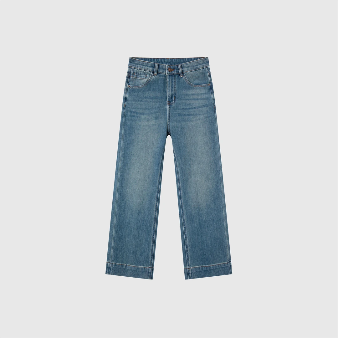 8021四面弹-九分直筒裤 92-95裤长--直筒