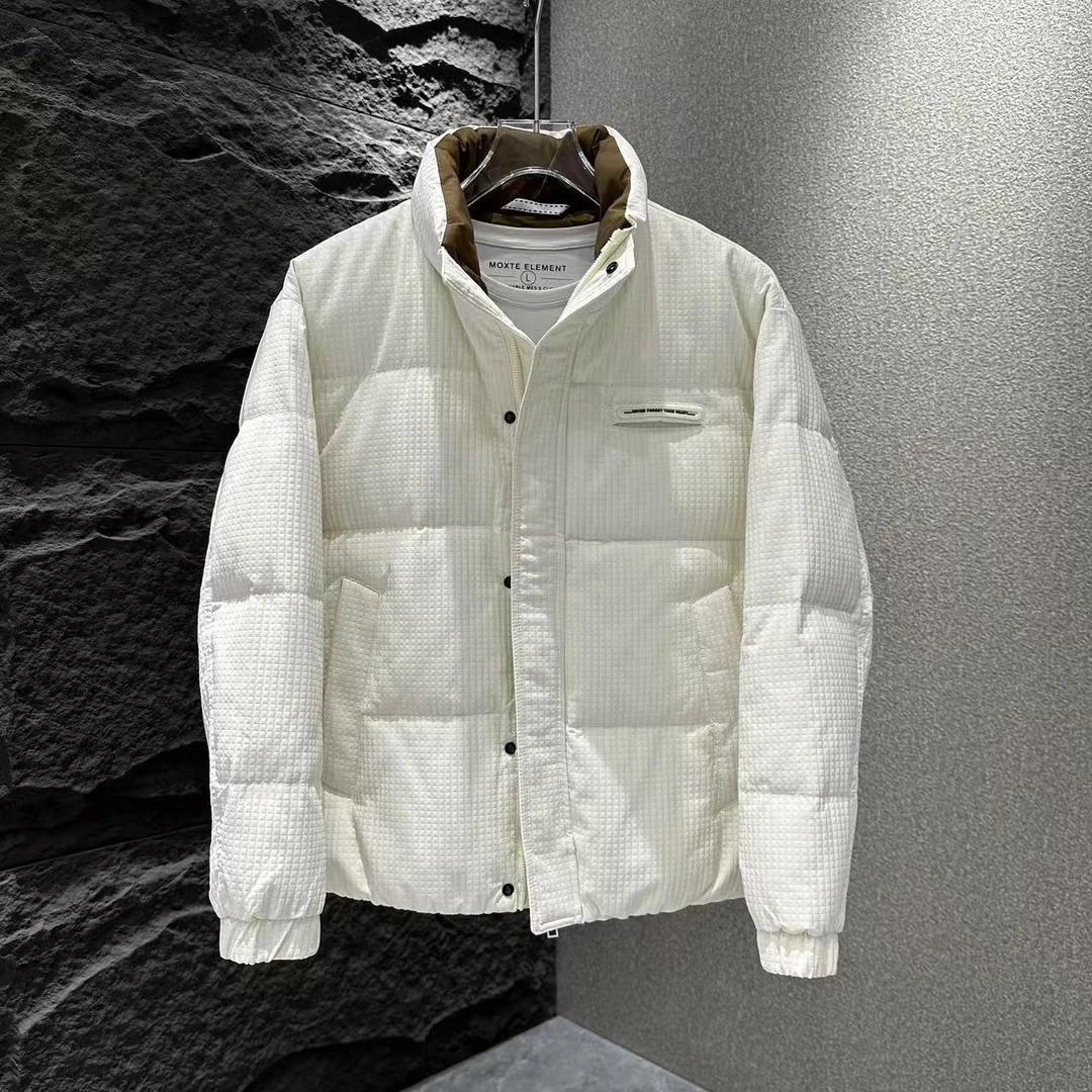 秋冬男士简约时尚潮流休闲保暖帅气羽绒服1212