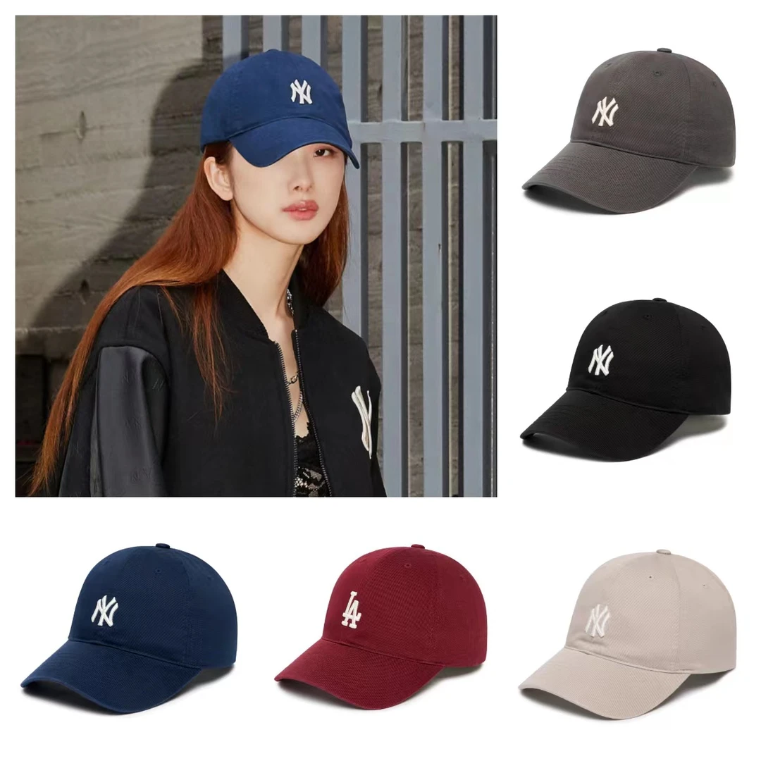 MLB春季新款NY小标棒球帽男女同款运动帽时尚鸭舌帽