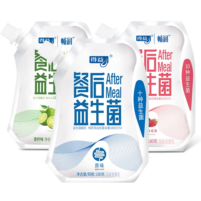 得益{点点专属}餐后益生菌酸奶  180g*10袋