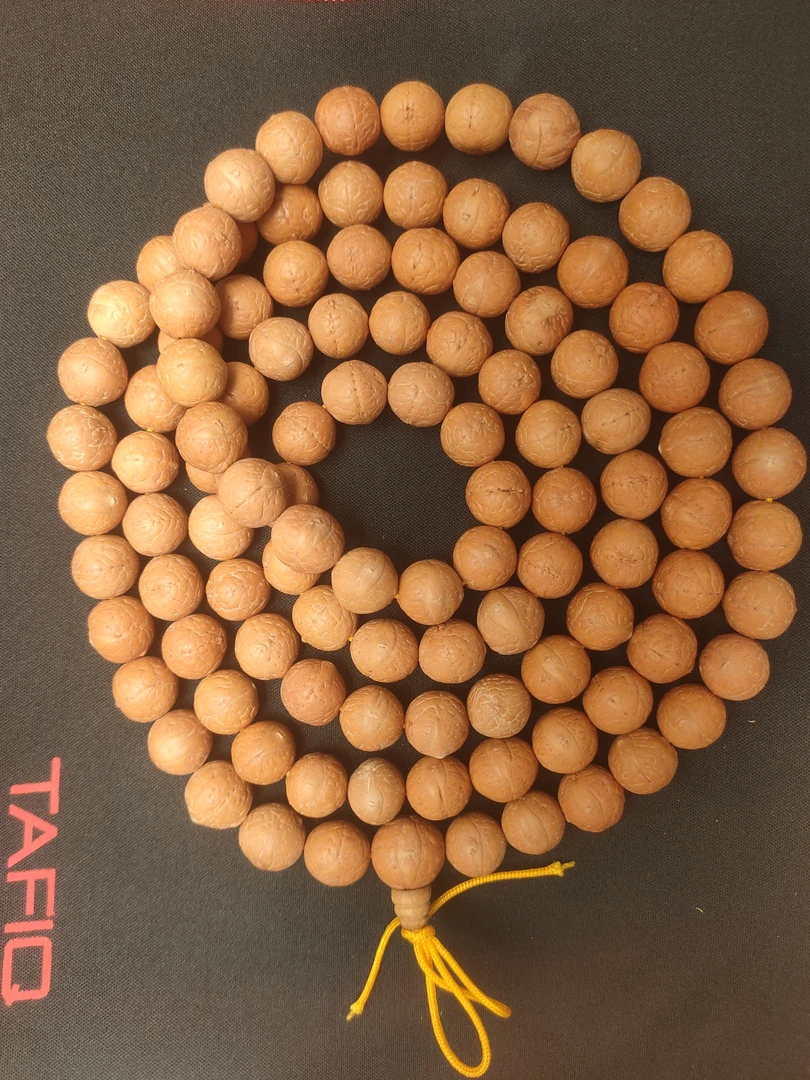 凤眼菩提108*1.4尼泊尔凤眼菩提子脖挂