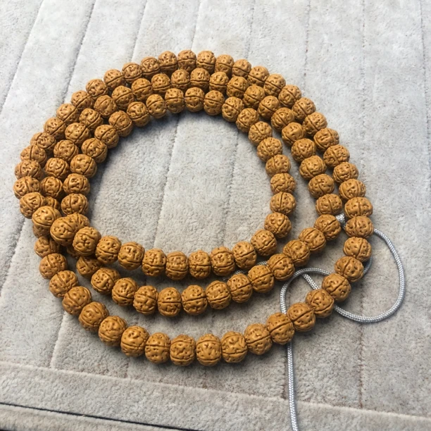 矮桩盘龙纹小金刚108颗0.8爆肉盘龙金刚菩提手串