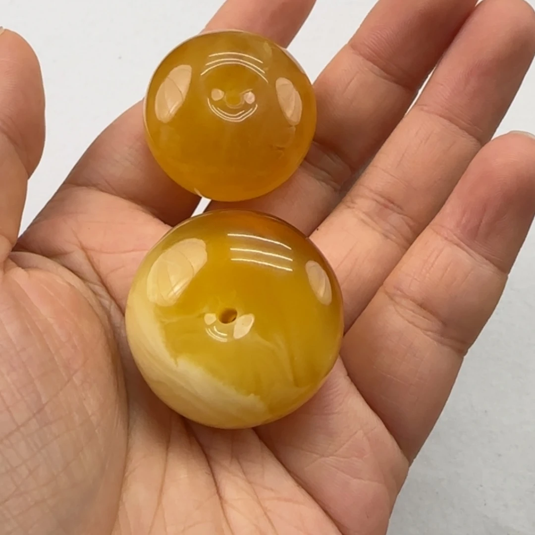 【闪购商品】蜜蜡珠宝奇石未镶嵌冷*哥2个