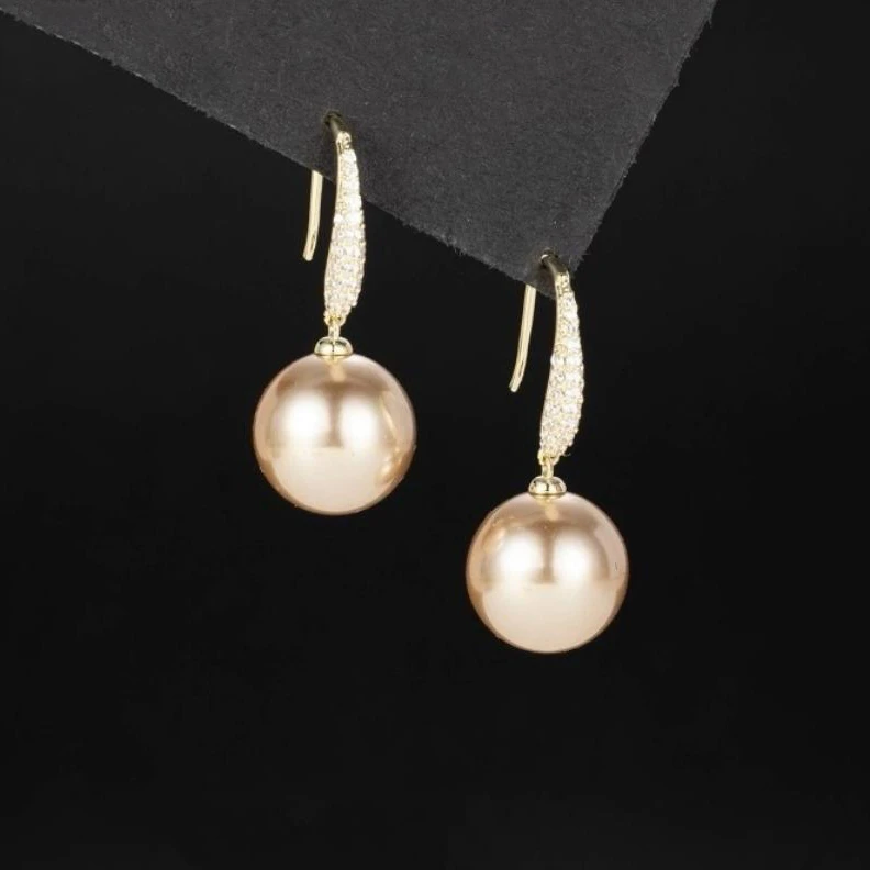 铜合金耳饰 60【佳期如梦】法式耳环小众气质设计感ins轻奢耳饰