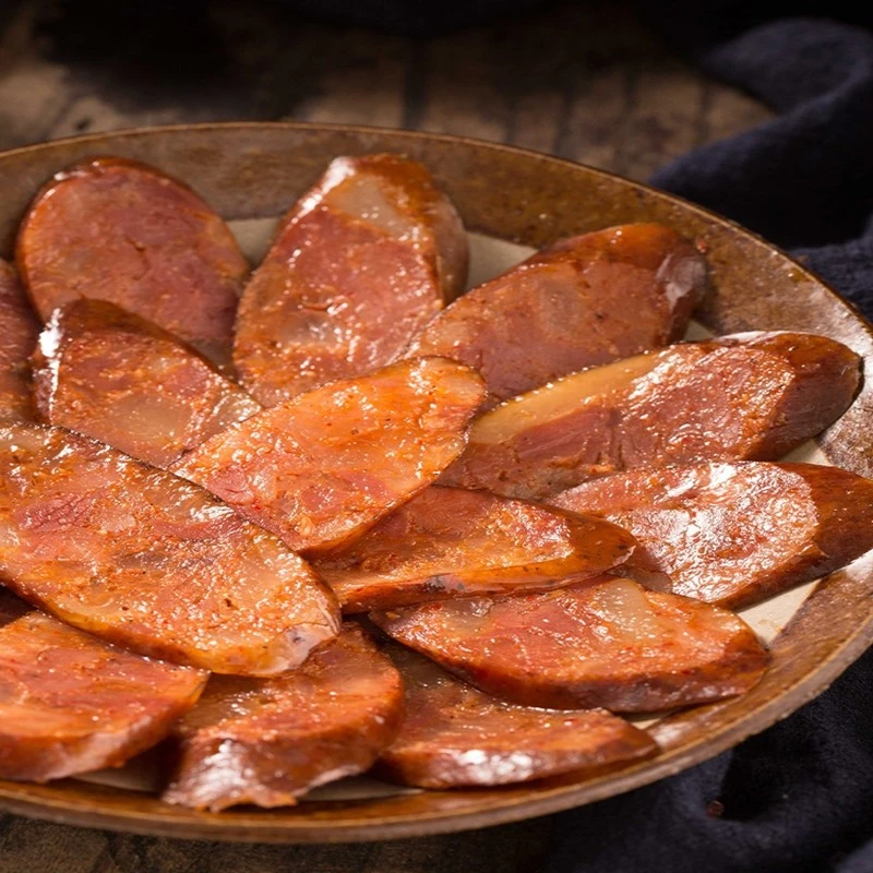 覃五爷 无烟麻辣香肠/广味香肠 不烟熏传统工艺500g1袋 经典川味