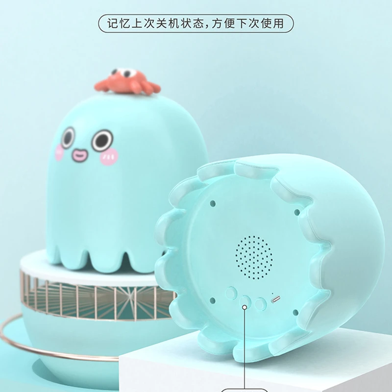 未使用  亚历山大大淘气鬼小章鱼星空投影小夜灯 Ax-666