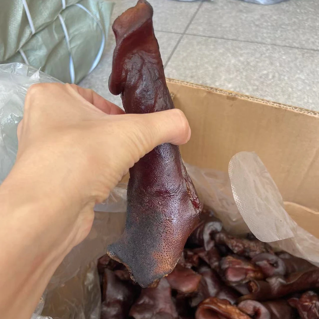 茶树古法烟熏腊猪拱嘴【尝鲜试吃】