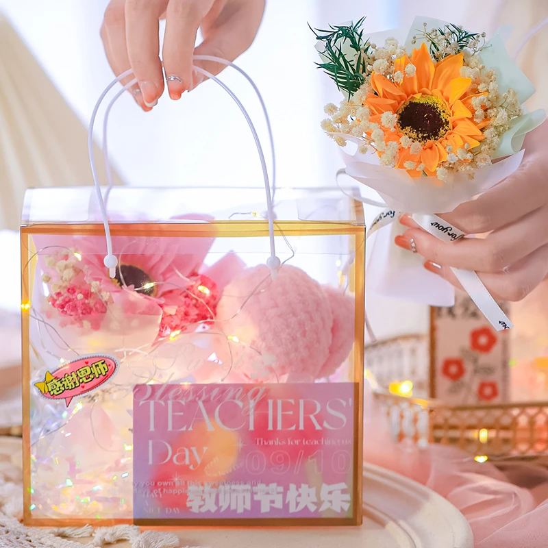 德芙巧克力礼盒装花束网红送女生同学朋友老师实用零食生日礼物