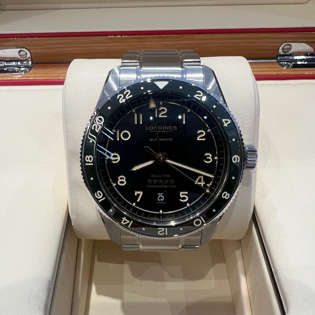 全新未使用 盛岽亨德利 浪琴运动男表/42mm/公价2.61W/24卡/577/x