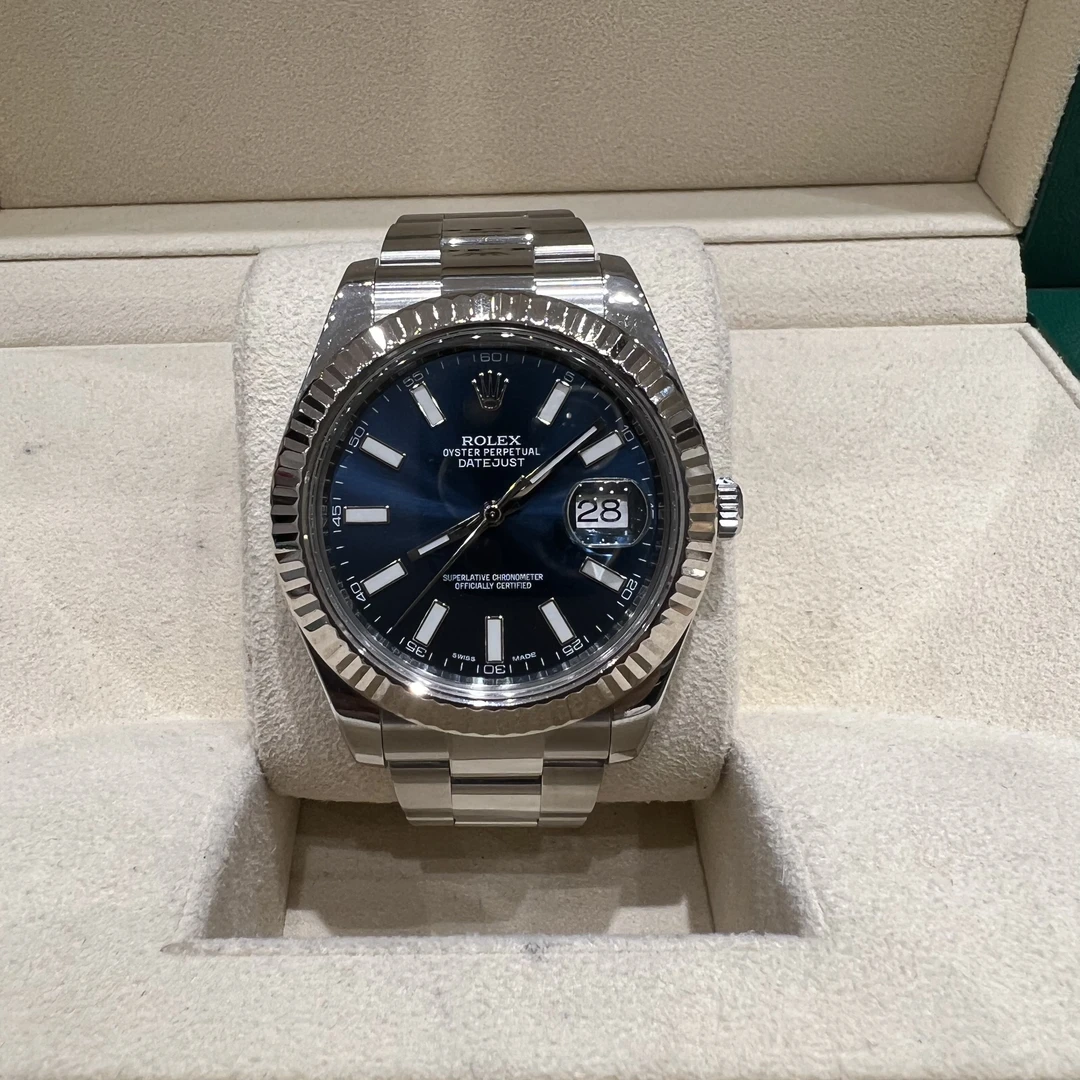 95新 Rolex/劳力士 劳力士日志男表116334/41mm/7.63W/202/Y