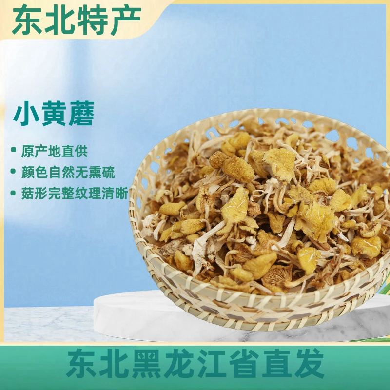 陈氏亿森宝山珍干货蘑菇小黄蘑东北特产150g小黄蘑