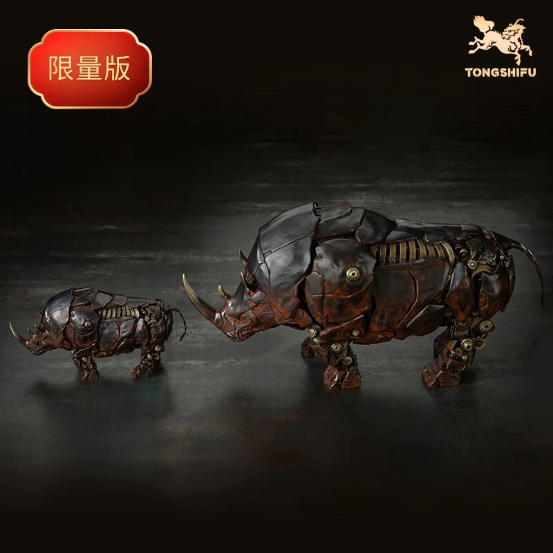 铜师傅 正版授权《变形金刚》犀牛勇士 超能勇士 限量手办模型