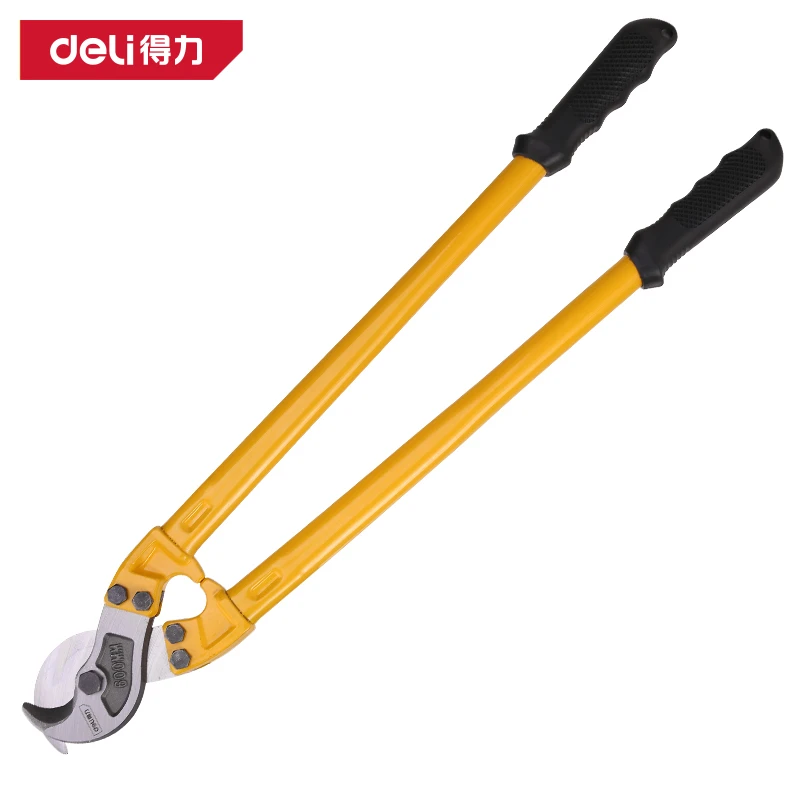 得力多功能美式电缆剪